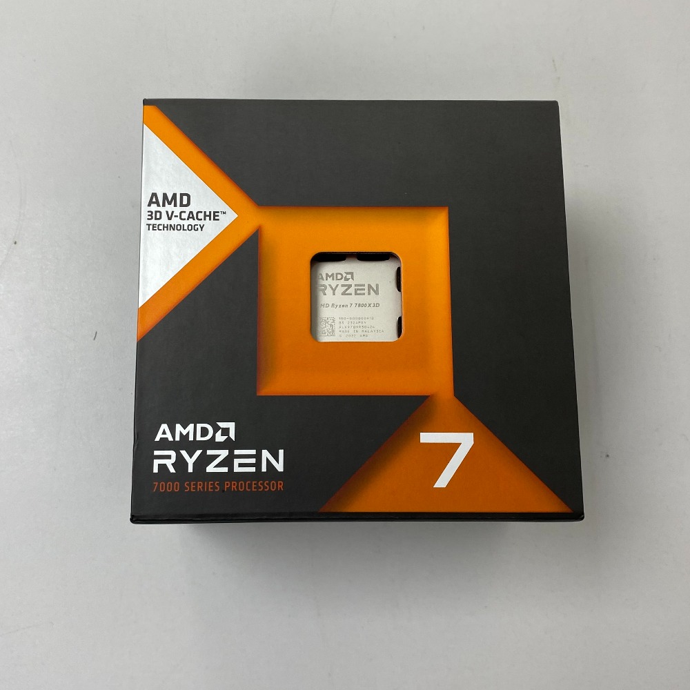 Used Amd AMD Ryzen 7 7800X3D With Radeon Graphics 8 Core 16 Thread 60051 29022024 621155 [vwkt] 